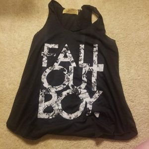 PRICE NEGOTIABLE Fall out boy tank top
